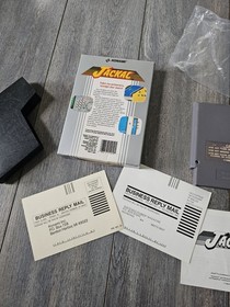 Jackal CIRCLE SEAL 1ST PRINT NES Nintendo  CIB Complete  MINT 100% Original 💥