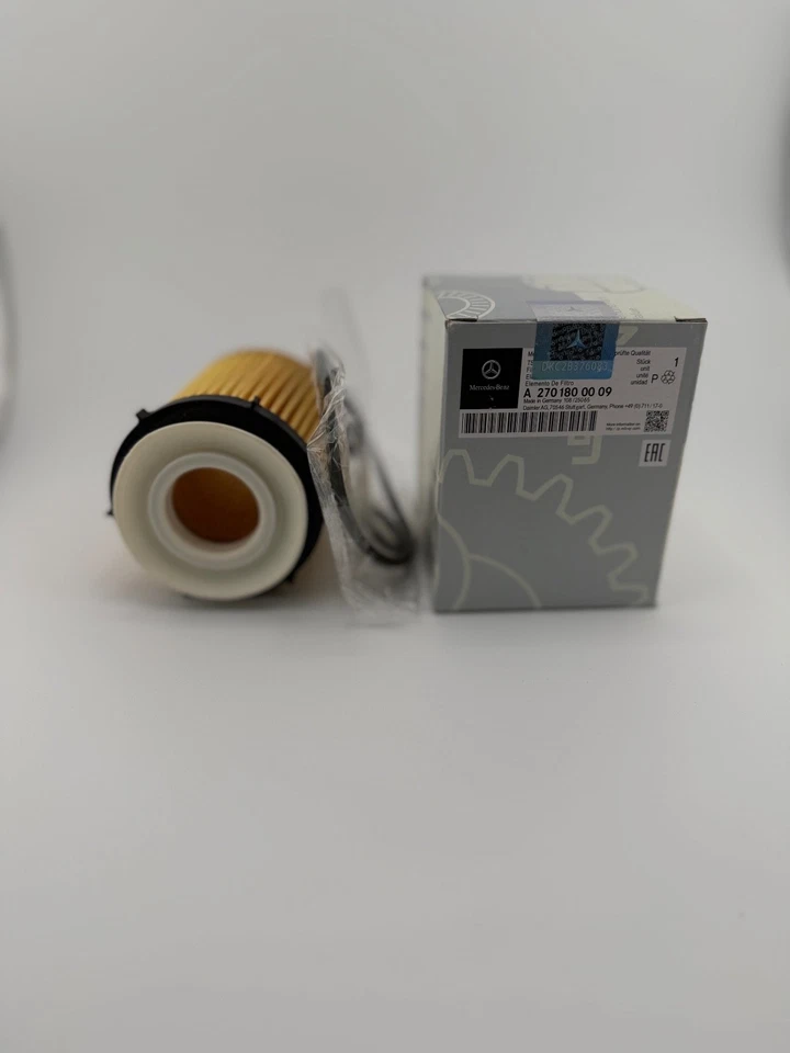 Kit de filtro de aceite para Mercedes-Benz CLA250 GLA250 C300 SLK300 2701800109 OEM Foto 2 de 4