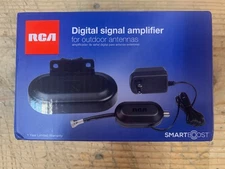 RCA  AMP2450E Outdoor Antenna Preamplifier w UHF/VHF Amplification