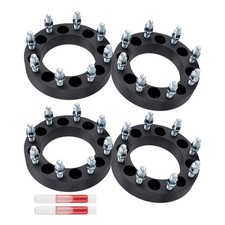 4pcs 1.5 8x6.5 To 8x180 Wheel Adapter M14x1.5 Studs 130 Mm For Chevrolet Gmc