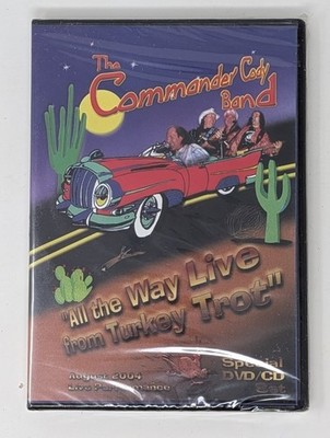 COMMANDER CODY All The Way Live From Turkey Trot CD + DVD Set - Brand New Sealed