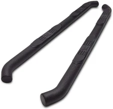 3” Black Side Steps Running Boards for 2005-2023 Toyota Double Cab Truck Pickup