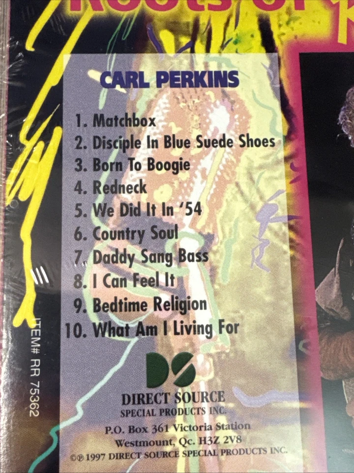 ROOTS OF ROCK N ROLL CARL PERKINS CD T3926 - Image 3 of 4
