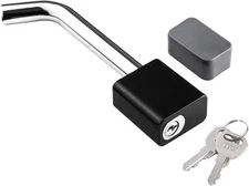 CZC AUTO Trailer Hitch Receiver Lock, Padlock Style and Swivel Head，Dia 5/8... 