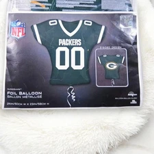 Green Bay Packers Party Foil Balloon Nfl Football Mylar Balloons New