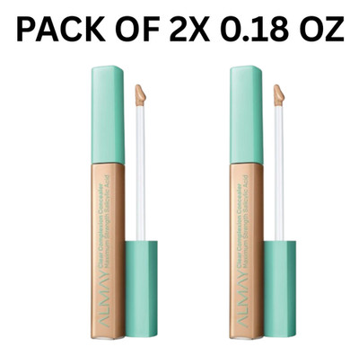 NEW Almay Clear Complexion Concealer Matte Finish Salicylic Acid 300 Medium 0.18