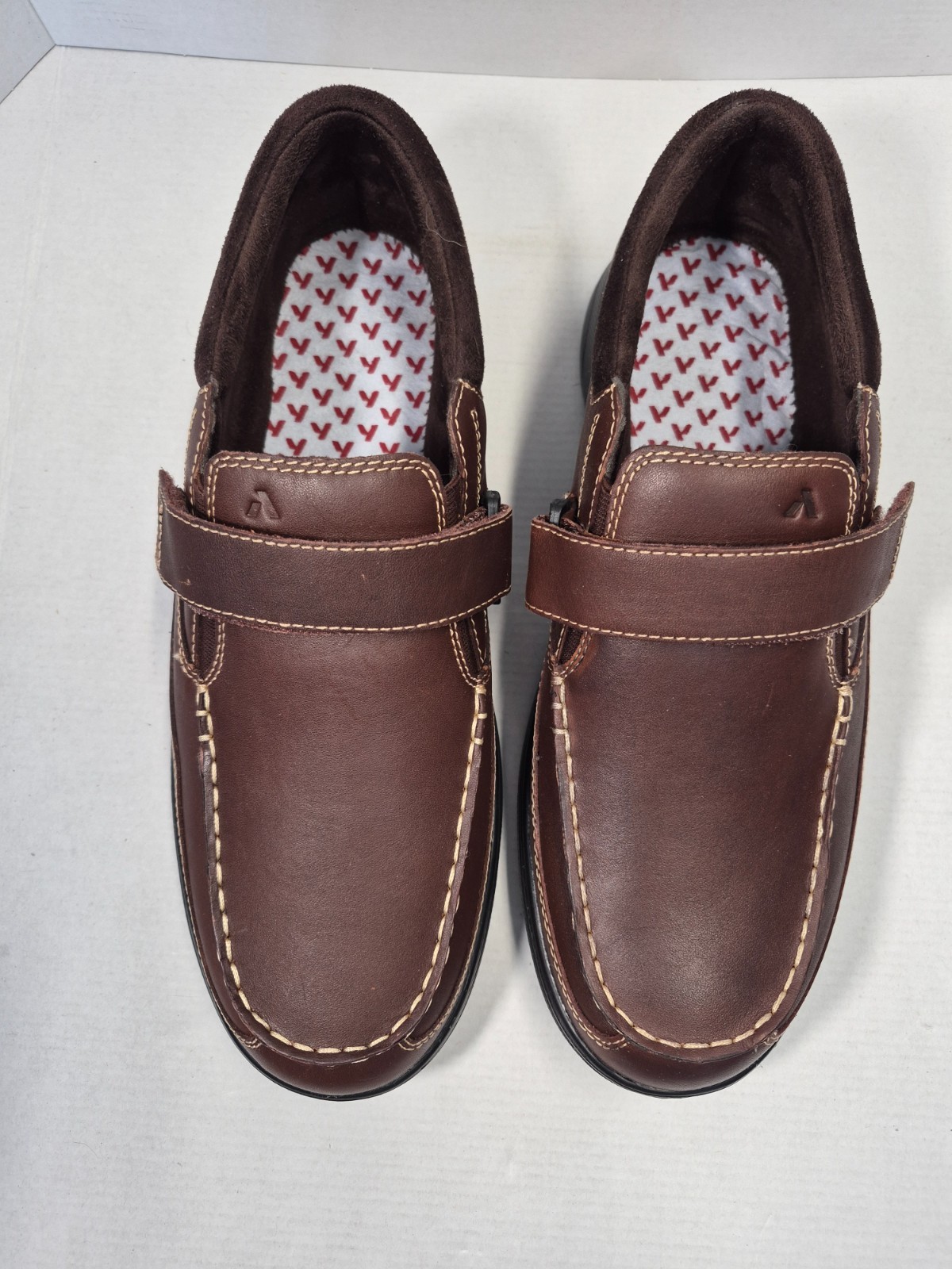 Anodyne No. 52 Men's Leather Diabetic Orthopedic Shoes Size 13M Brown