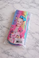 JoJo Siwa Socks Size 9-11 Shoes 4-10 Colorful Socks Silly Socks 5 Pairs Cute Fun