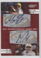 2008 SAGE Squared Dual Auto Matt Flynn Erik Ainge #A-48 Auto 0o9
