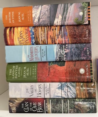 Complete Series Set EARTH'S CHILDREN 1-6 Jean M. Auel HB Lot