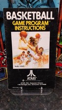 Vintage 1978 BASKETBALL Atari 2600 System Game Original Instruction Booklet ONLY