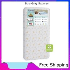 Kolcraft Pediatric 800 Extra Firm Baby Crib  Toddler Mattress, 80 Coil