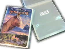 UNIQUEPACKING 100 Pcs Clear Standard DVD Case Cello/Cellophane Bags Non Shrink