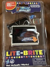 World's Smallest Edition LITE BRITE Art Toy 150 Pegs Miniature Light Bright