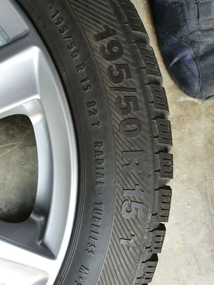 4x Enzo Winterkompletträder 15", 6 x 15 - Bild 3 von 4