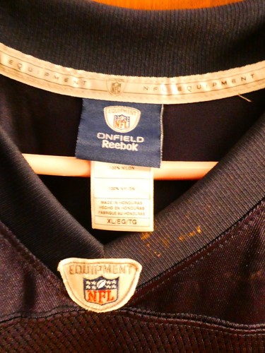 FINLEY Jersey Mens XL Blue Reebok Throwback Acme Green Bay Packers REEBOK - Picture 5 of 6