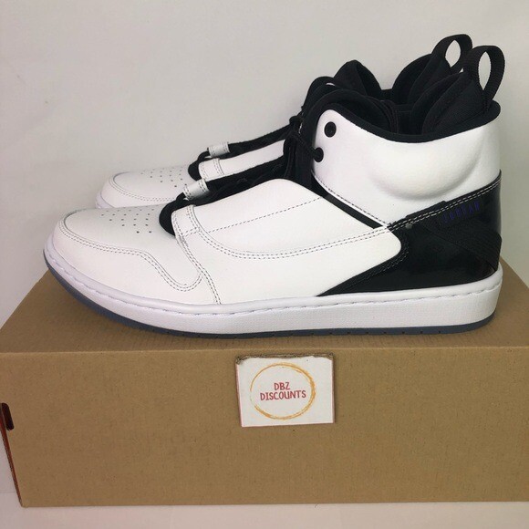 jordan fadeaway white concord