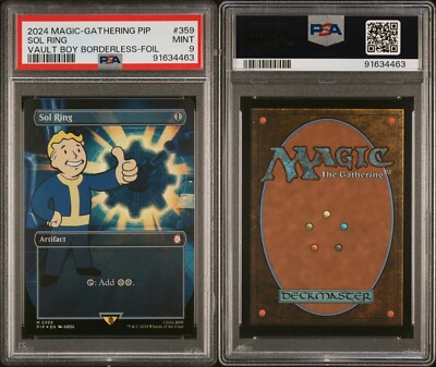 MTG Fallout Sol Ring Borderless 0359 PSA 9 Mint 2024 | eBay MTG Fallout Sol Ring Borderless 0359 PSA 9 Mint 2024 | eBay