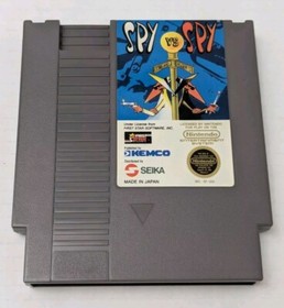 Spy Vs Spy Nintendo Nes carrello e manuale