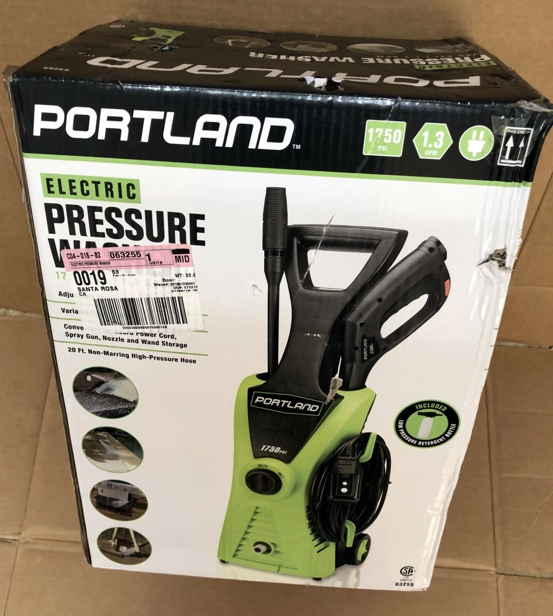 1750 psi clearance