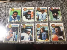 U-Pick 1979 Topps football commons/stars #1-265 SINGLES  - YOU PICK ANY CARD(S)