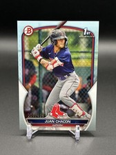 2023 Bowman Baseball Juan Chacon 1st Bowman Sky Blue Parallel Paper /499
