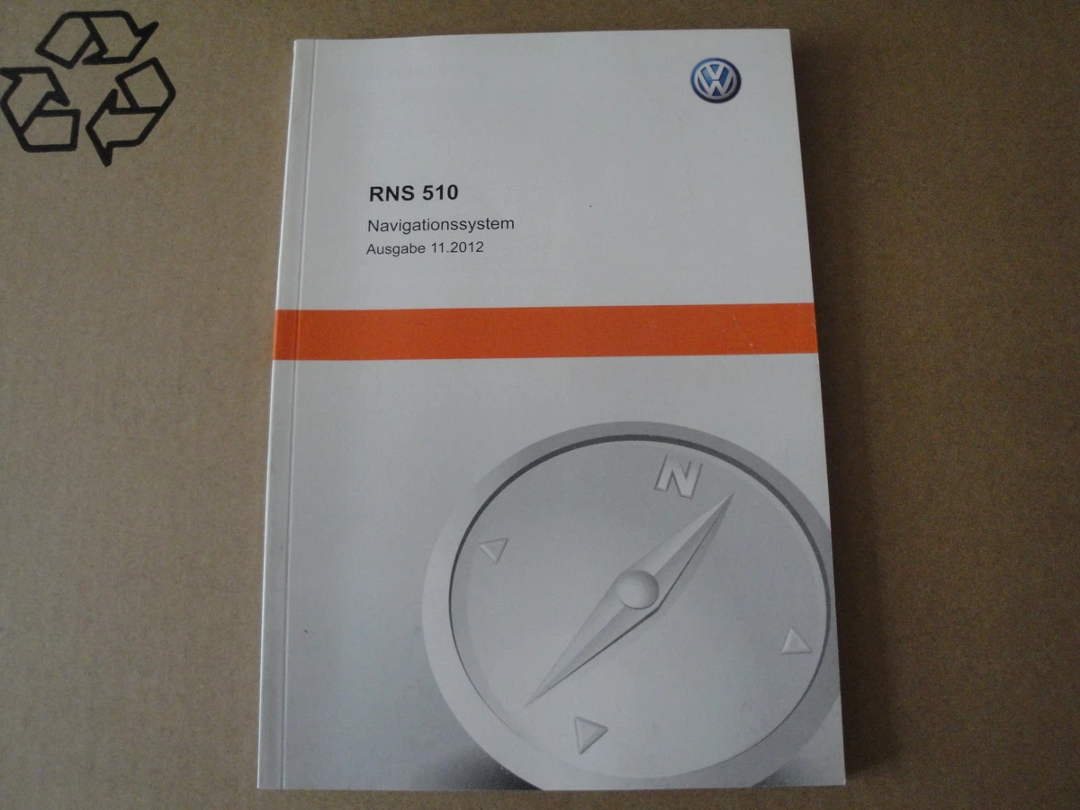 VW Rns 510 GPS Manual German Gg | EBay