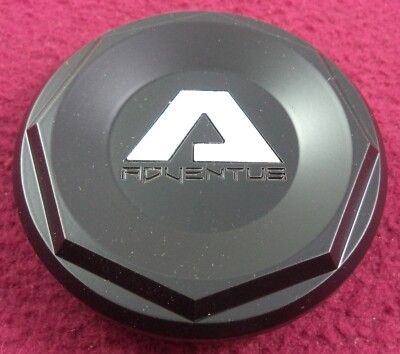 Adventus Wheels Flat Black Custom Wheel Center Cap # 015 | eBay