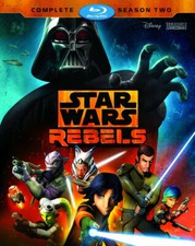 Star Wars Rebels: The Complete, Season 2 Blu-ray Used Complete Animated CGI Show