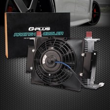 25 Row 10an New Universal Engine Transmission Oil Cooler7cooling Fan Kit 25 Row 10an New Universal Engine Transmission Oil Cooler7cooling Fan Kit