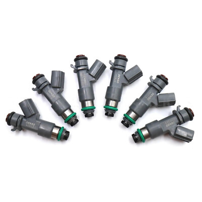 SET of 6 BRAND NEW OEM Injectors, 2008-13 HONDA, ACURA, 3.5, 3.7, 16450-R70-A01