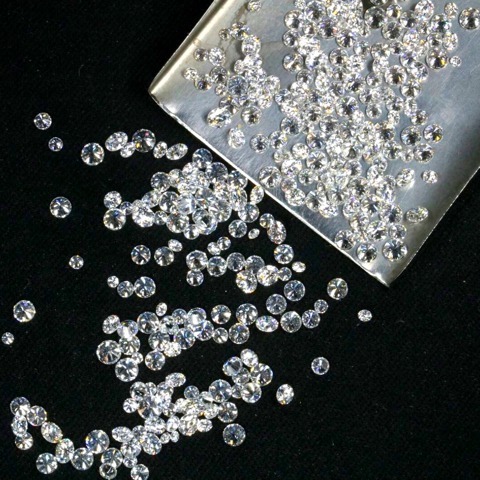 Lab-Grown CVD Melee Diamonds 1.30-2.00mm VS1 Clarity 20 Piece Lot, Bulk CVD - Image 2 of 4