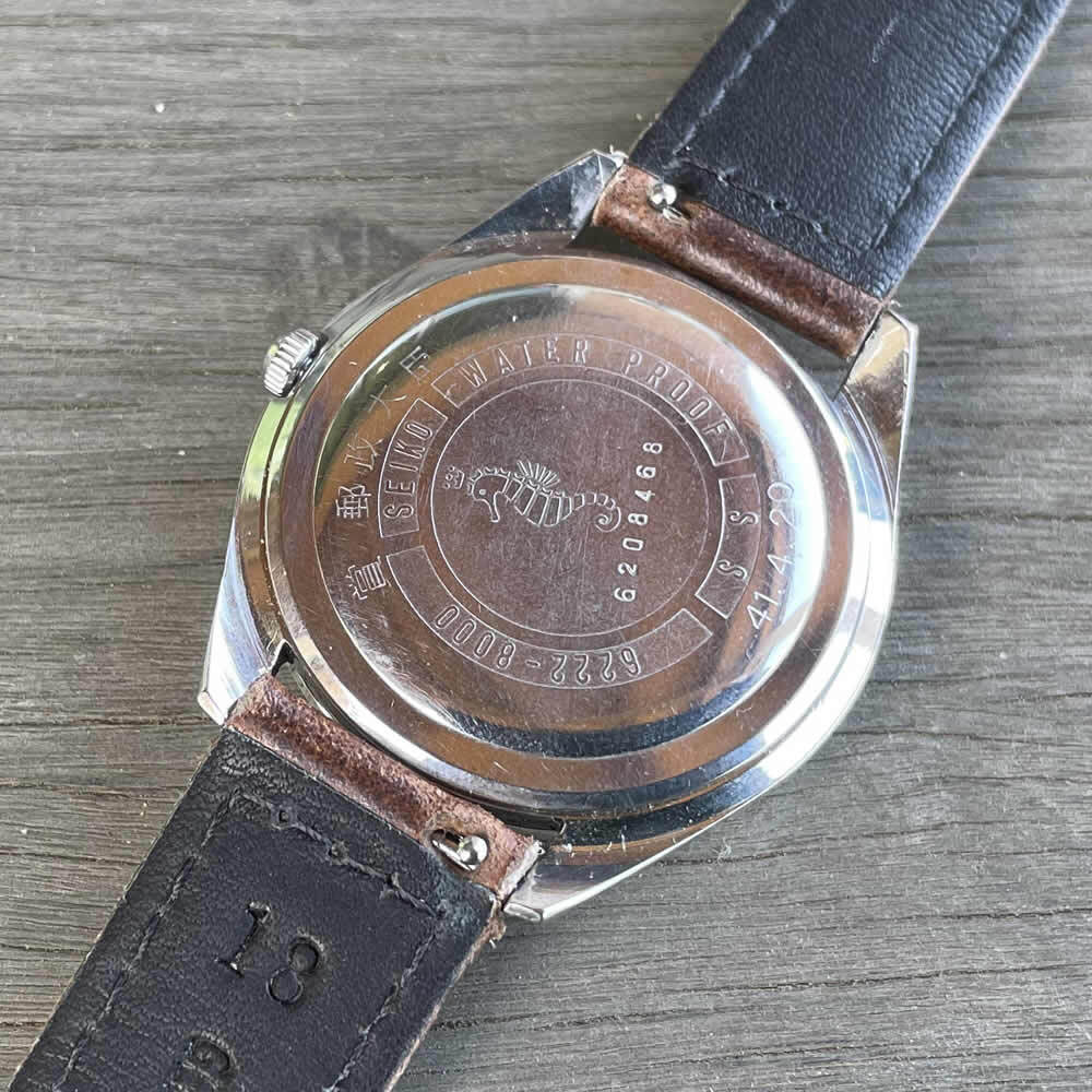 Seiko Skyliner 6222-8000 Vintage Overhaul 21jewels Manual