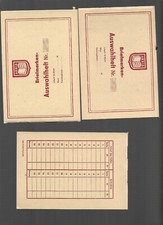 3 cuadernos de selección, A6, sin usar
