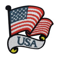 Usa Flagge Patches Zum AufbüGeln | Amerika Patches, Rote BüGelflicken, AufnäHer