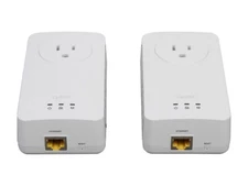 ZyXEL PLA5215 Lot of 2 Powerline Adapters Ethernet Networking Extender