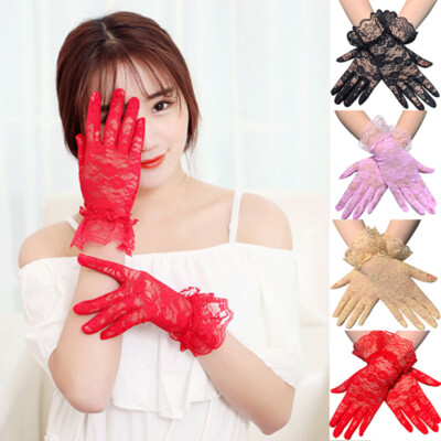 YVE Female Sunscreen Gloves, Non-slip Full Finger Ice Silk Gloves Touchscreen Elasticity Uv Cycling Gloves Summer I.50656093 - Foto 2