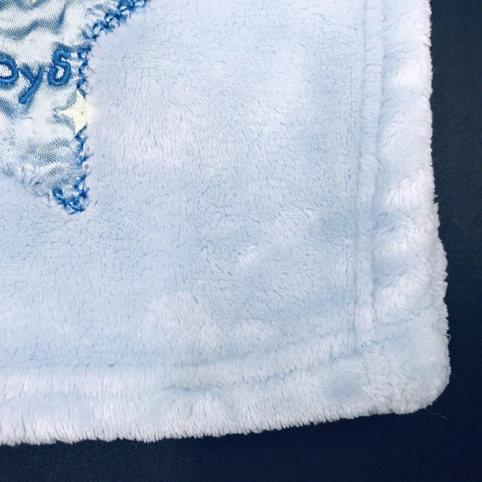 Baby Essential Blanket Thank Heaven for Little Boys Star Single Layer - Image 3 of 4