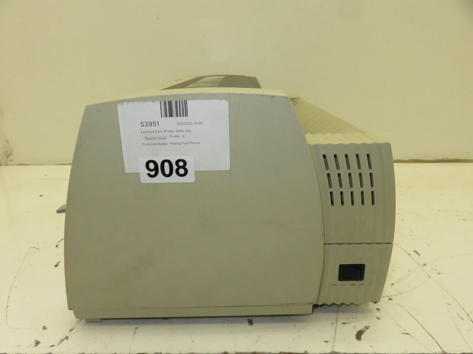 Lexmark 2400 Series 2490-100 Dot Matrix Printer - Works - Image 4 of 4