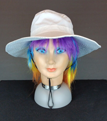 Talson Boonie Fishing Hiking or Sun Bucket White Hat Womans