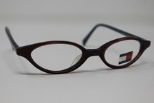 Vintage NOS Tommy Hilfiger Mod THI 194 Purple Blue Eyeglasses Frames Rare