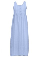Chambray Baumwoll Nachthemd Übergröße | Co...
