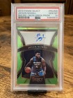 2019 Panini Select Jaylen Nowell Minnesota Timberwolves Neon Green RC Auto /99