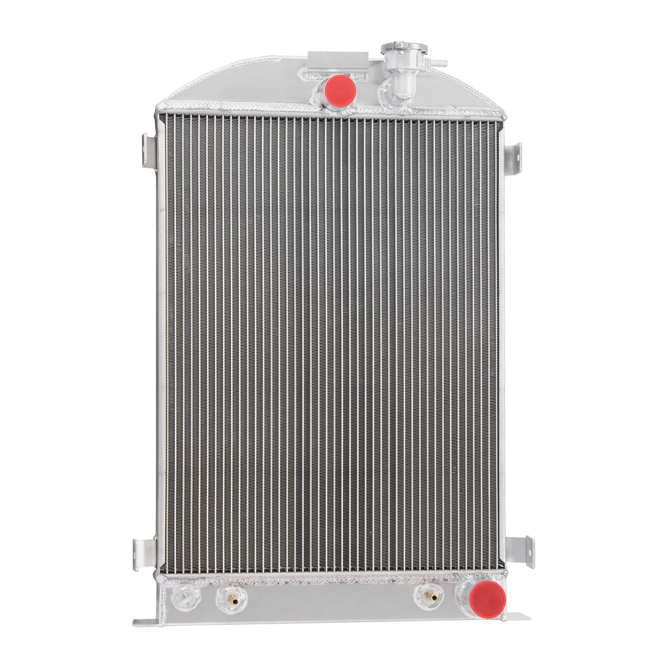 Radiador de aluminio de 4 filas para camioneta Ford 1933-35 1 tonelada 1/2 tonelada 3/4 toneladas modelo 40 Foto 4 de 4