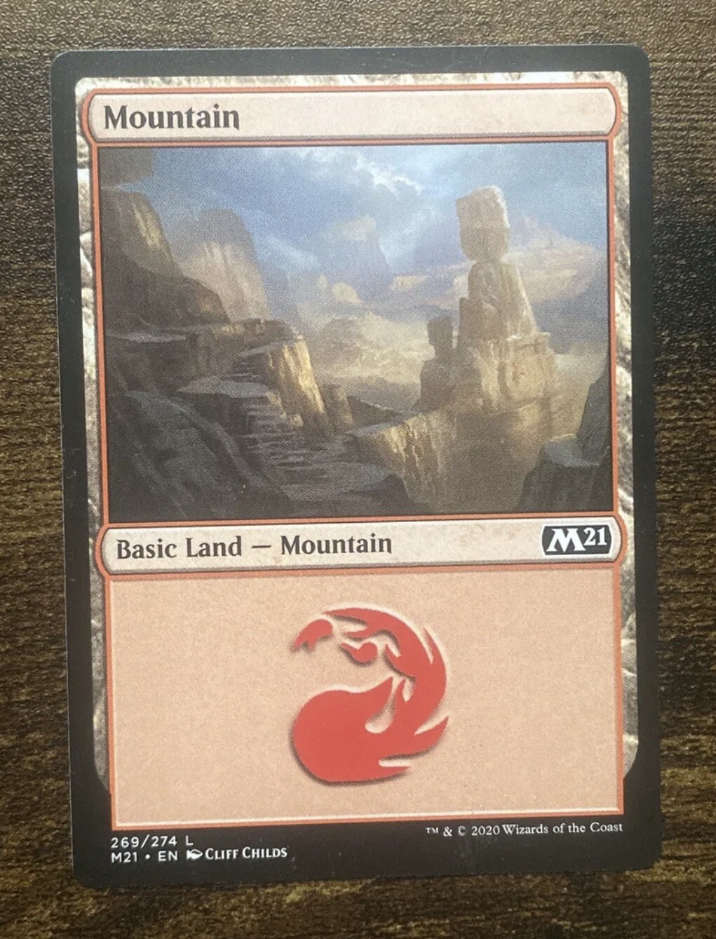 1x Mountain 269/274 M21 Core Set 2021 MTG Magic The Gathering