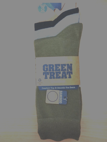 Calcetines de bambú supersuaves Green Treat para hombre 3 pares Reino Unido 7-11 - Imagen 20 de 75