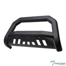 Topline For 2005-2011 Dodge Dakota AVT Bull Bar Bumper Grille Guard - Matte Blk