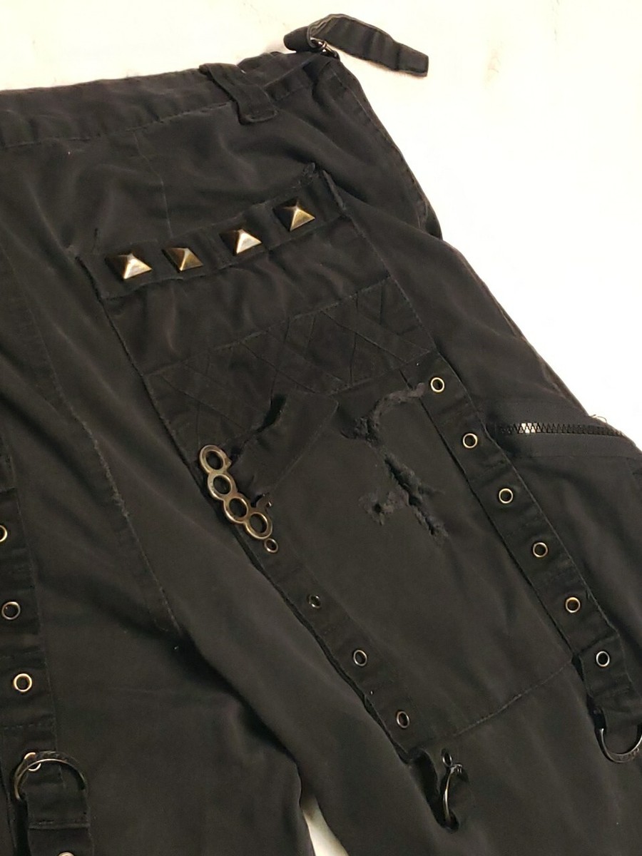 VTG Tripp NYC 30 X 30 Wide Leg Pants Black Brass Knuckle VTG Tripp NYC 30 X 30 Wide Leg Pants Black Brass Knuckle