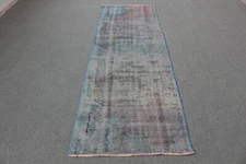 Kitchen Rugs, Vintage Rugs, 2.8x8.4 ft Runner Rugs, Wool Rugs, Turkish Rug