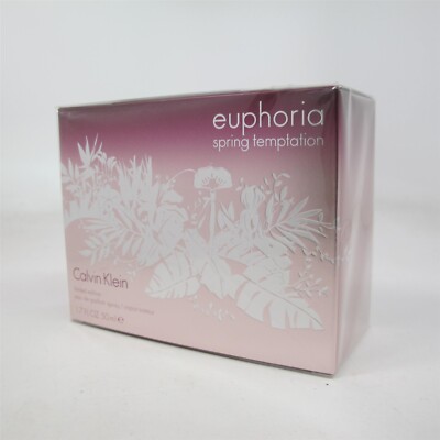 EUPHORIA SPRING TEMPTATION by Calvin Klein 50 ml/ 1.7 oz Eau de Parfum Spray NIB